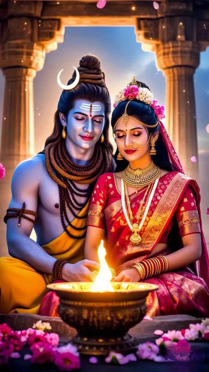 Shiv And Parvati&nbsp;Photo